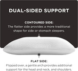 Oreiller Symphony TEMPUR-PEDIC Fabriqué en mousse à mémoire de forme, Luxueux, Doux, Standard, Blanc Oreillers standard Naty Shop
