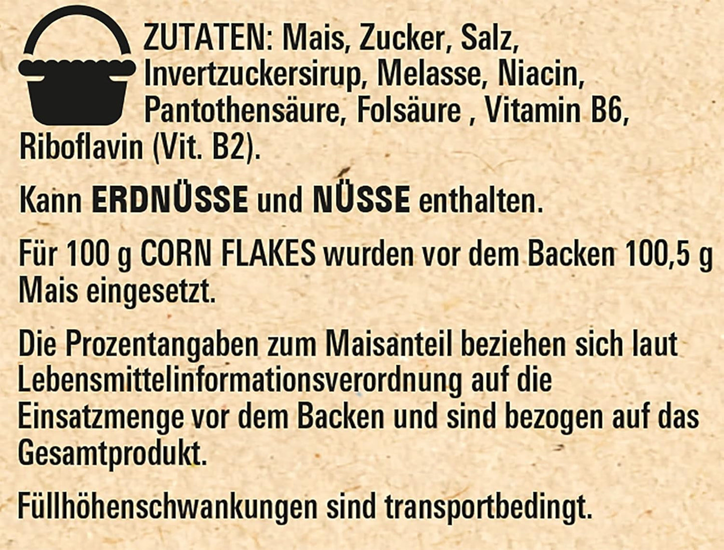 Nestlé Cereals Corn Flakes, Corn Flakes classiques, sans gluten, paquet de 1 (1 x 375 g)