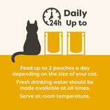 Applaws Nourriture humide naturelle de qualité supérieure pour chat, sélection de poulet en soupe, sachets en portions de 70 g (12 x 70 g)