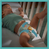 Couches Pampers pour bébés taille 5 (11-16 kg), 24 pièces, jusqu'à 12 heures de protection contre les fuites