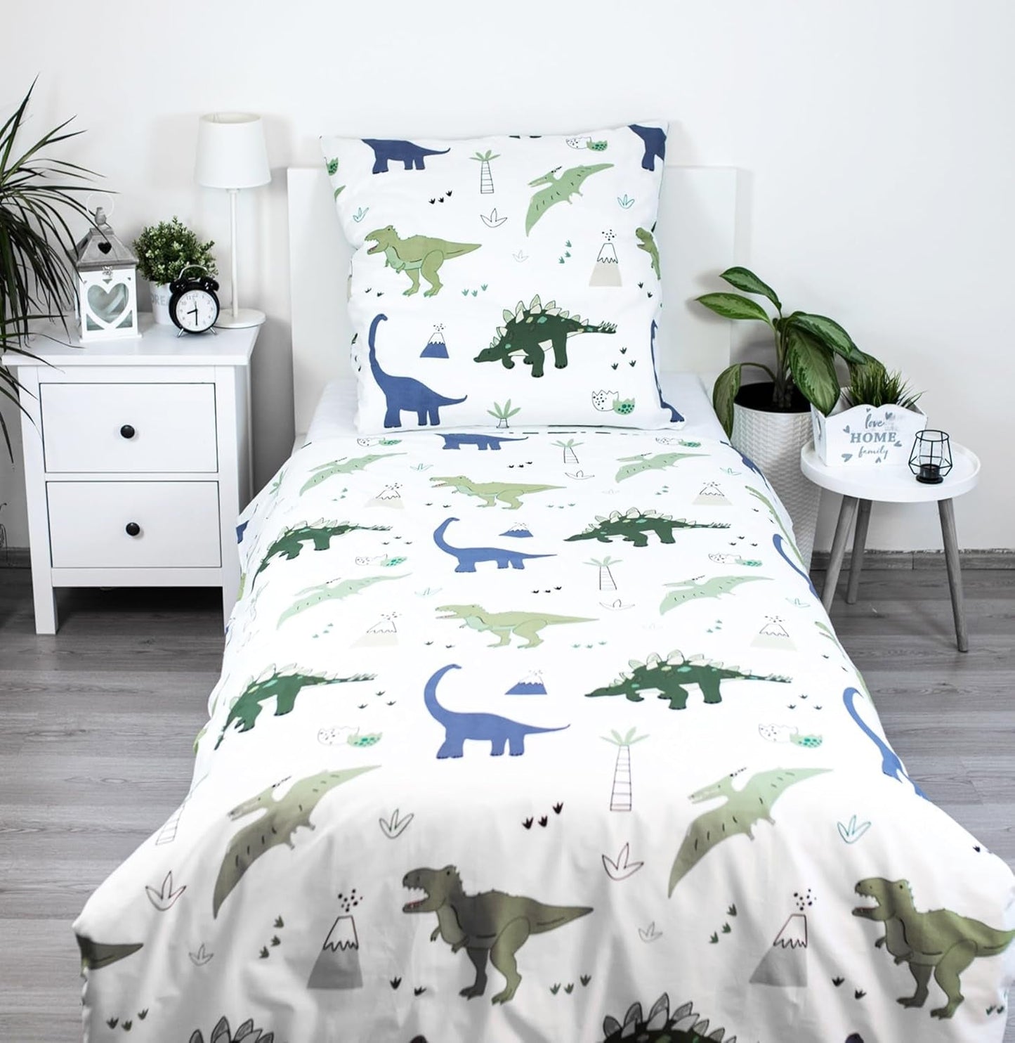 Linge de lit enfant réversible, Dinosaures Linge de lit - enfant Naty Shop Default Title