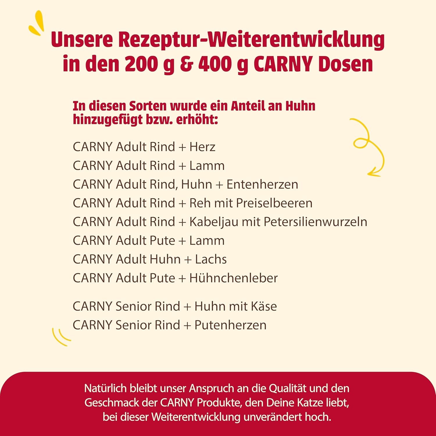 animonda Carny Adult Savory Variety (12 x 400 g), nourriture humide pour chats adultes, nourriture humide avec 100 % d'ingrédients de viande fraîche, sans céréales et sans sucre