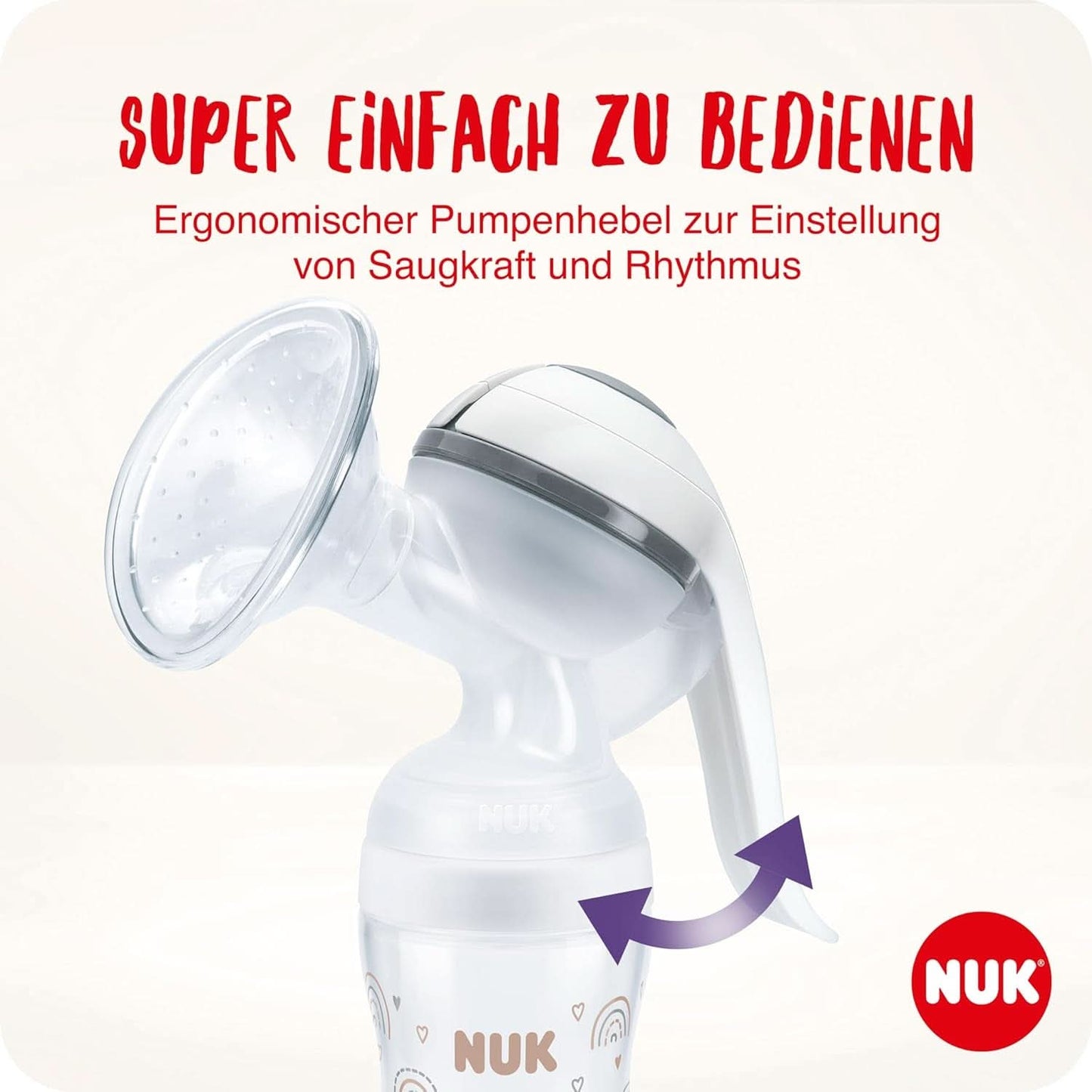 Ensemble tire-lait manuel NUK, oreiller en silicone souple, 2 biberons parfaitement combinés, 150 ml Accessoires Alimentation et Allaitement Bebe Naty Shop