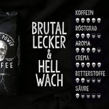 | Kaffeebohnen extra fort | Expresso 100% Robusta | viel Kaffein wenig Säure | 1000g de Ganze Kaffee Bohnen | geigeint für Entièrement automatique | avec garantie de garantie