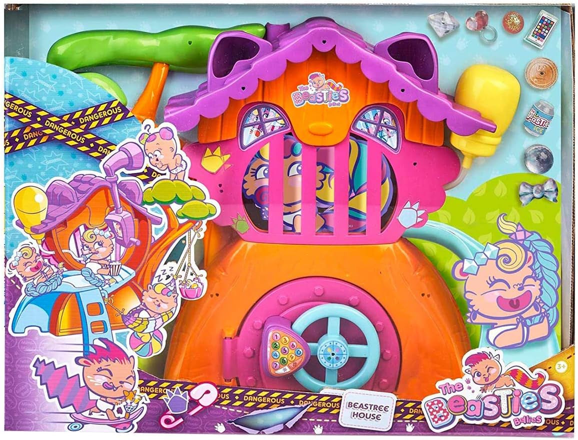 Les ventres de Bellyville - Beetree House, Beasties House Bellies Friends, accessoire de poupée, cadeaux (Famosa 700015795) Naty Shop Dollhouses