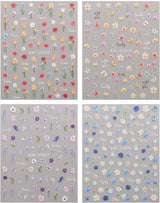 JMEOWIO Autocollants de ongles 3D pour nail art