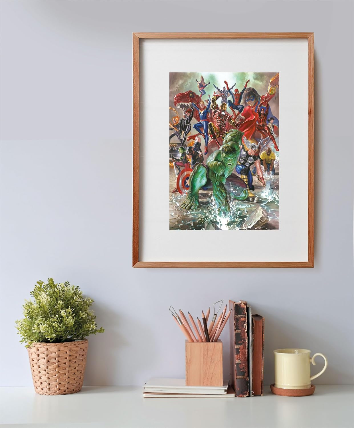 Clementoni Marvel Puzzle 500 pièces adultes - Puzzle adulte en 49 x 36 cm - Puzzle adulte stimulant de Clementoni 35546 Puzzle Naty Shop