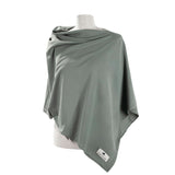 Julius Zöllner Stilltuch Aus 100 Prozent Jersey-Baumwolle, OEKO-TEX STANDARD 100, Fabriqué en Allemagne, Uni Tan Accessoires Alimentation et Allaitement Bébé Naty Shop Uni Basil