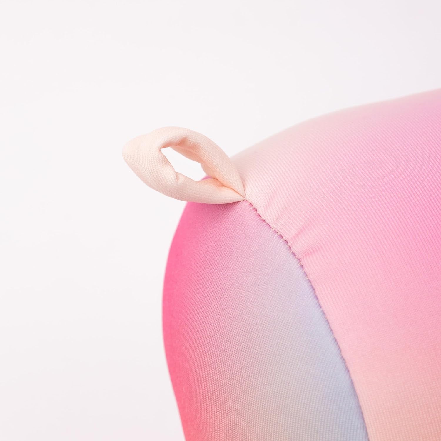 Oreiller de plage FISURA, dégradé de couleur, 29 x 12 cm, oreiller de relaxation, rose, oreiller de voyage original, oreiller de camping en polyester, oreillers de voyage Naty Shop non assemblés