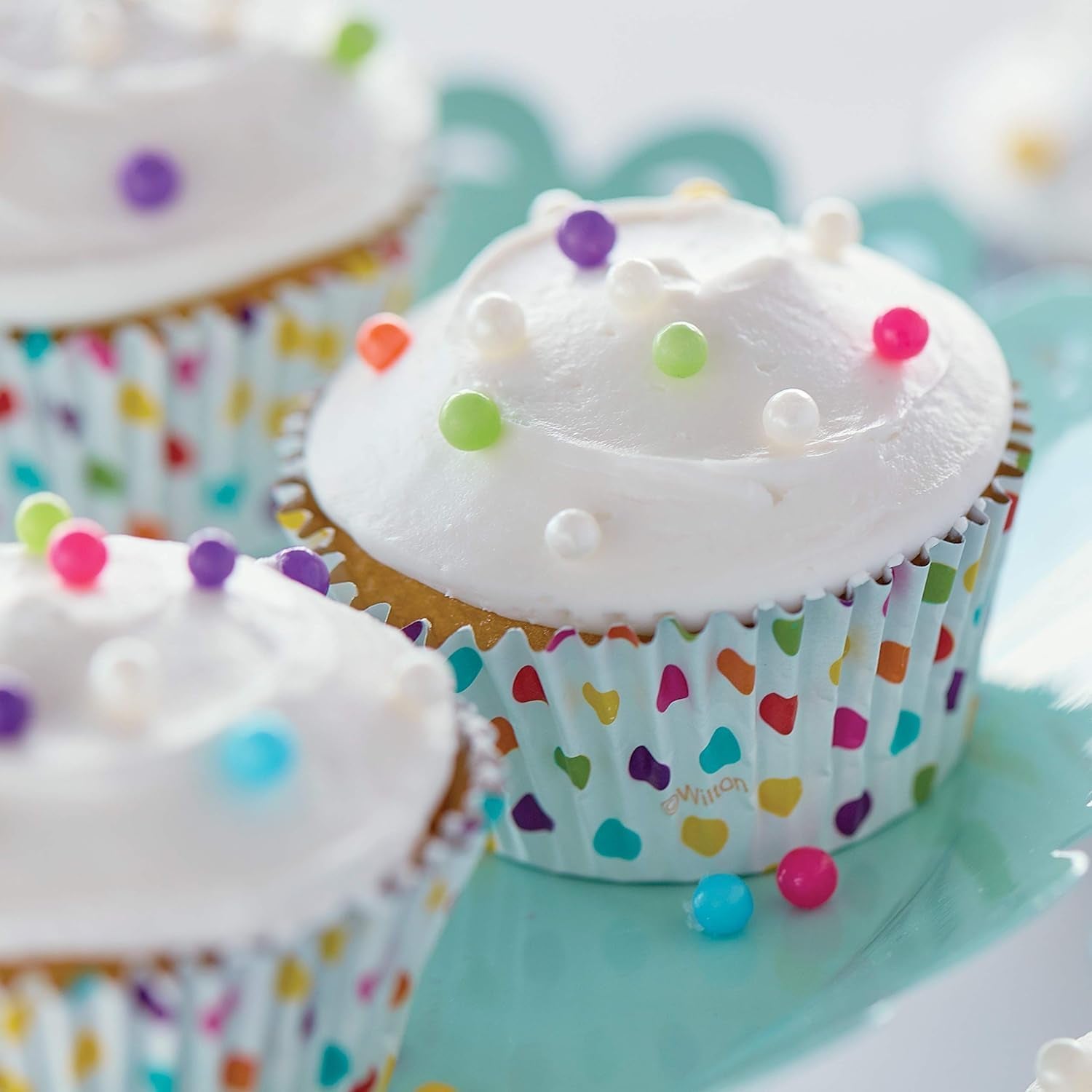 Wilton 03-3118 Cupcake- /Muffin Backform, Recette Right, Antihaft, 12 Vertiefungen, Grau Moules et plaques à pâtisserie Naty Shop