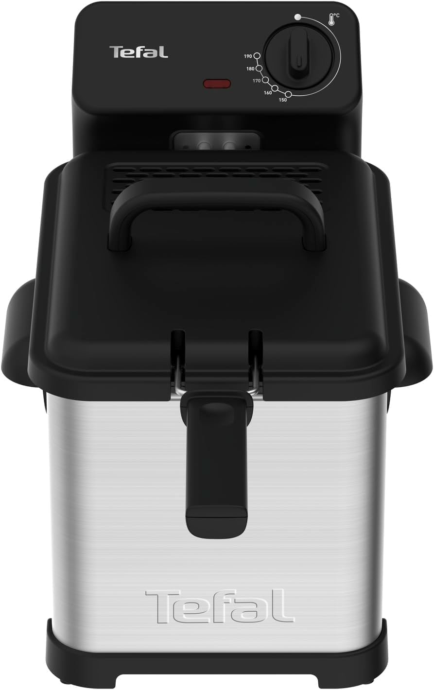 Tefal Family Pro Access 4,0L, 3000 Watt, semi-professionnel, avec huile, réservoir d'huile amovible, technologie de zone de refroidissement Électroménager Naty Shop