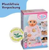 BABY Born Annabell 43 cm - Poupée douce avec 7 fonctions électroniques et sonores - Convient aux enfants à partir de 3 ans - La poupée comprend des accessoires - Nécessite des piles