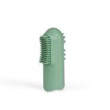 Anneau de dentition en caoutchouc naturel biologique pour bébé, gomme de massage, sans BPA, souple, favorise la motricité fine, conception de dinosaure (639-V1), brosse à dents en caoutchouc naturel