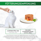 Gourmet Nature's Creations Heart Sauce Mousse Nourriture humide pour chat, riche en poulet, paquet de 12 (12 x 85 g)
