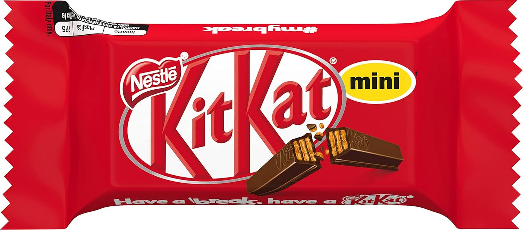 Nestlé Mini barres de chocolat gaufrettes croustillantes au chocolat au lait paquet de 3 (1 x 217 g)
