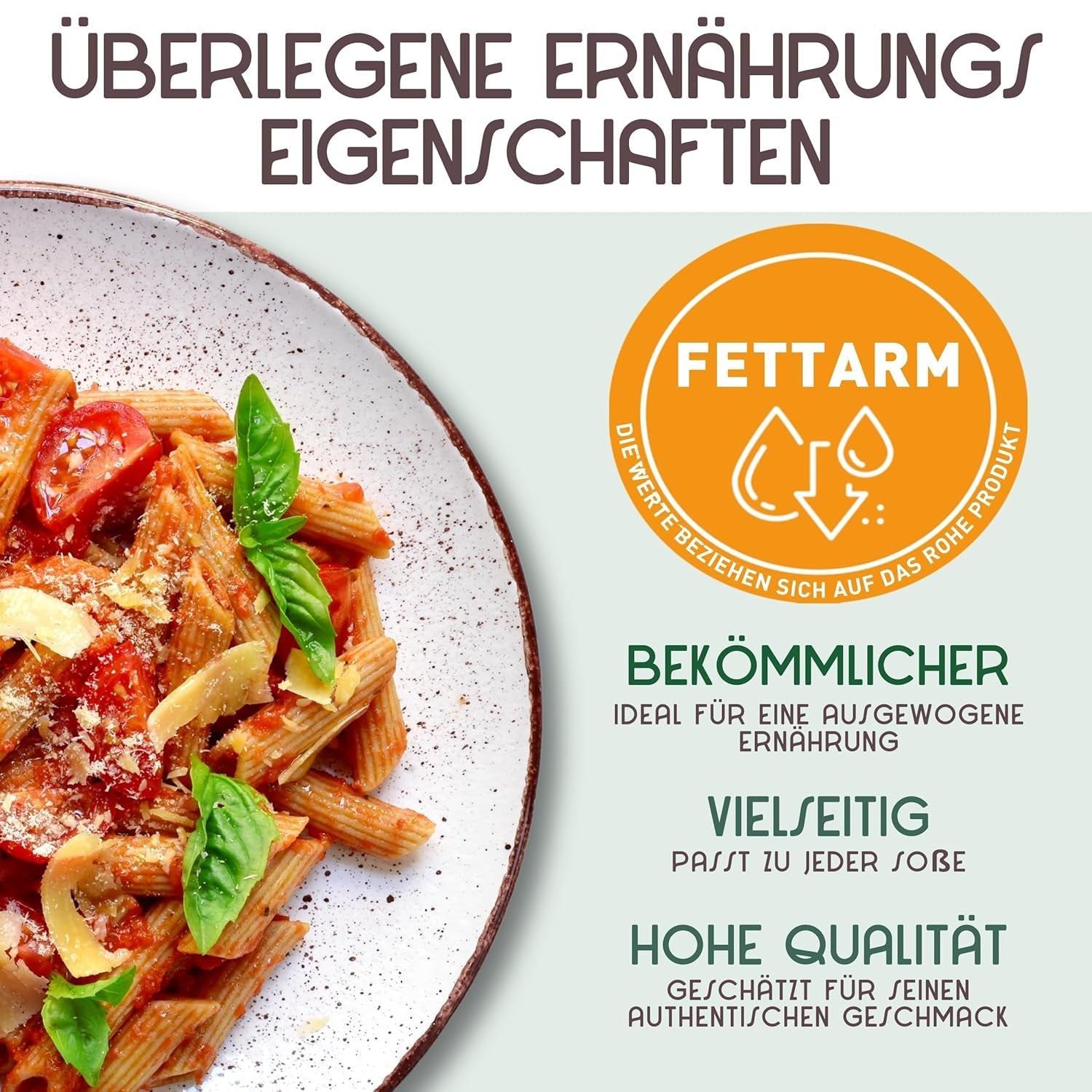 Pâtes Penne Rigate Bio N.91 - 500g Pâtes de blé allégées - Source de fibres et de protéines