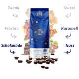 Caffè Espresso Café en grains – Torréfaction traditionnelle en Sicile – Café en grains de qualité supérieure, sac de 250 g, pour machines entièrement automatiques et porte-filtre