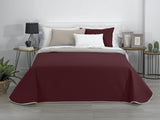 Estoralis | AVA | Courtepointe boutique réversible | Pour toutes les saisons | Couleur – Gris/Rouge | Pour lit de 180 cm. (270 X 270 Cm. Ancho X Alto) | Couette matelassée Couettes et couettes Naty Shop