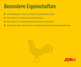 JosiCat Poulet en Sauce (12 x 415 g) | Adulte | Nourriture humide premium pour chats adultes | Poulet en sauce | Vitamine D3 et E | Propulsé par JOSERA | Nourriture humide pour chats | Aliment complet | Paquet de 12