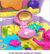 Polly Pocket Coffin Wrap Around Shell Bag Sous-marin 2 poupées 1 sous-marin Polly Pocket Sirène Jouet 4 Ans Jouet GNH11 Naty Shop Dolls