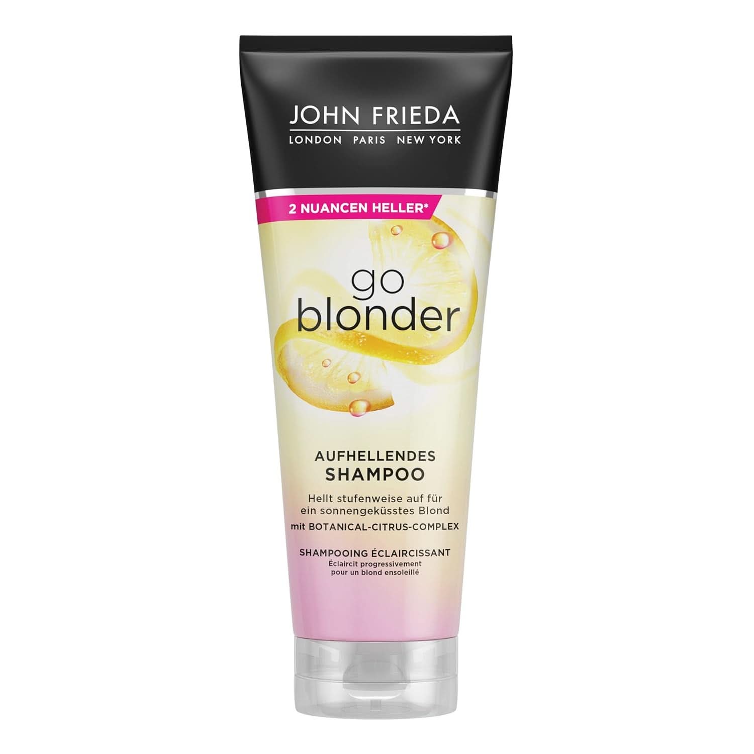 John Frieda Sheer Blonde Go Blonder shampooing, 250 ml Douche et bain Naty Shop 250 ml