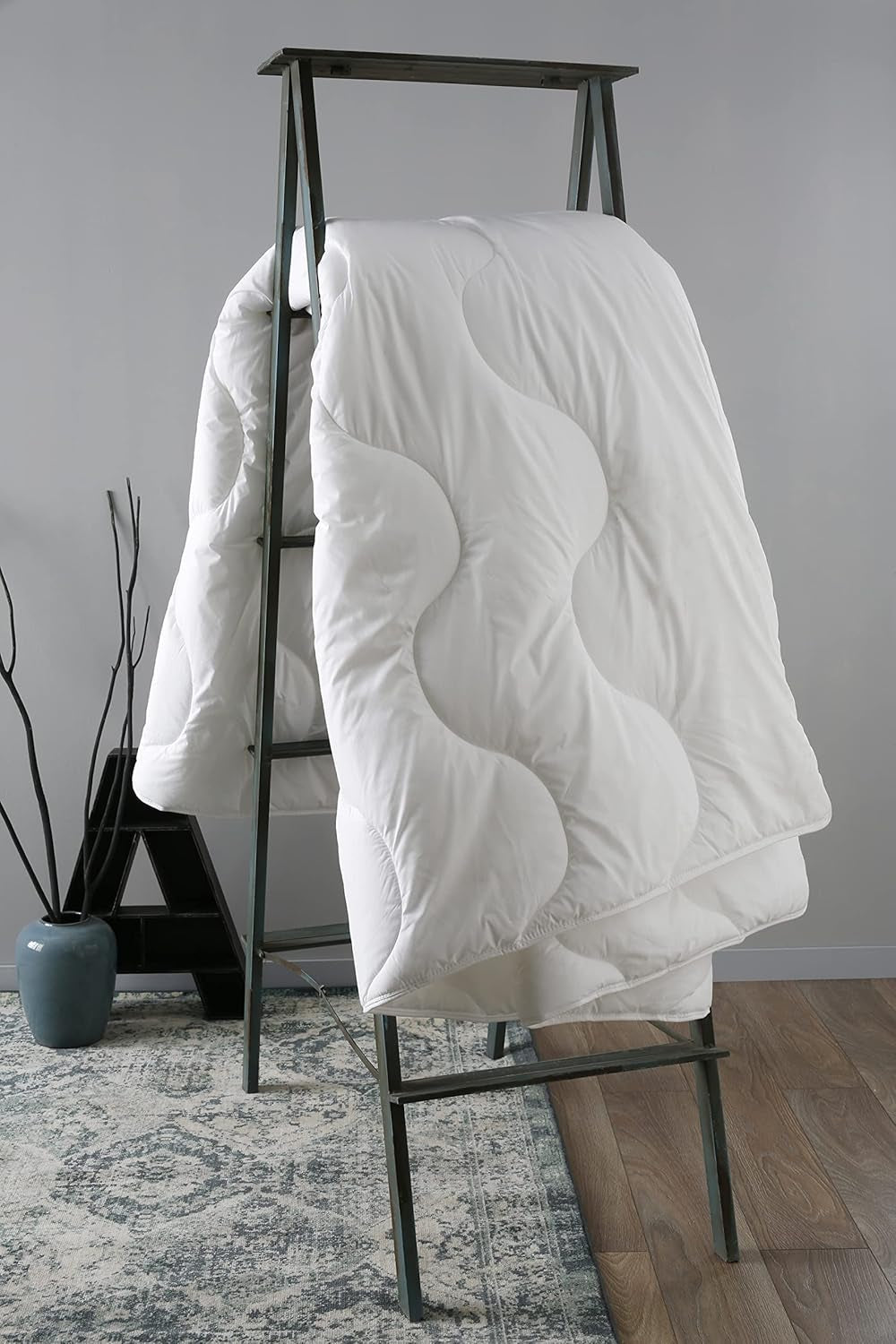 Couette Maxiconfort Ultra, chaude, fibre synthétique, 260 X 240 cm, blanc Couettes et couettes Naty Shop