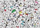 Clementoni - 39804 - Impossible Puzzle Peanuts - Puzzle 1000 pièces pour adultes et enfants de 14 ans, jeu d'adresse pour toute la famille Puzzle Naty Shop