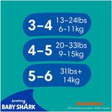 Pampers (Ancienne Version), Short de Bain Jetables Splashers - Taille 5/6 (14kg+) - Carton de 8 Paquets de 10