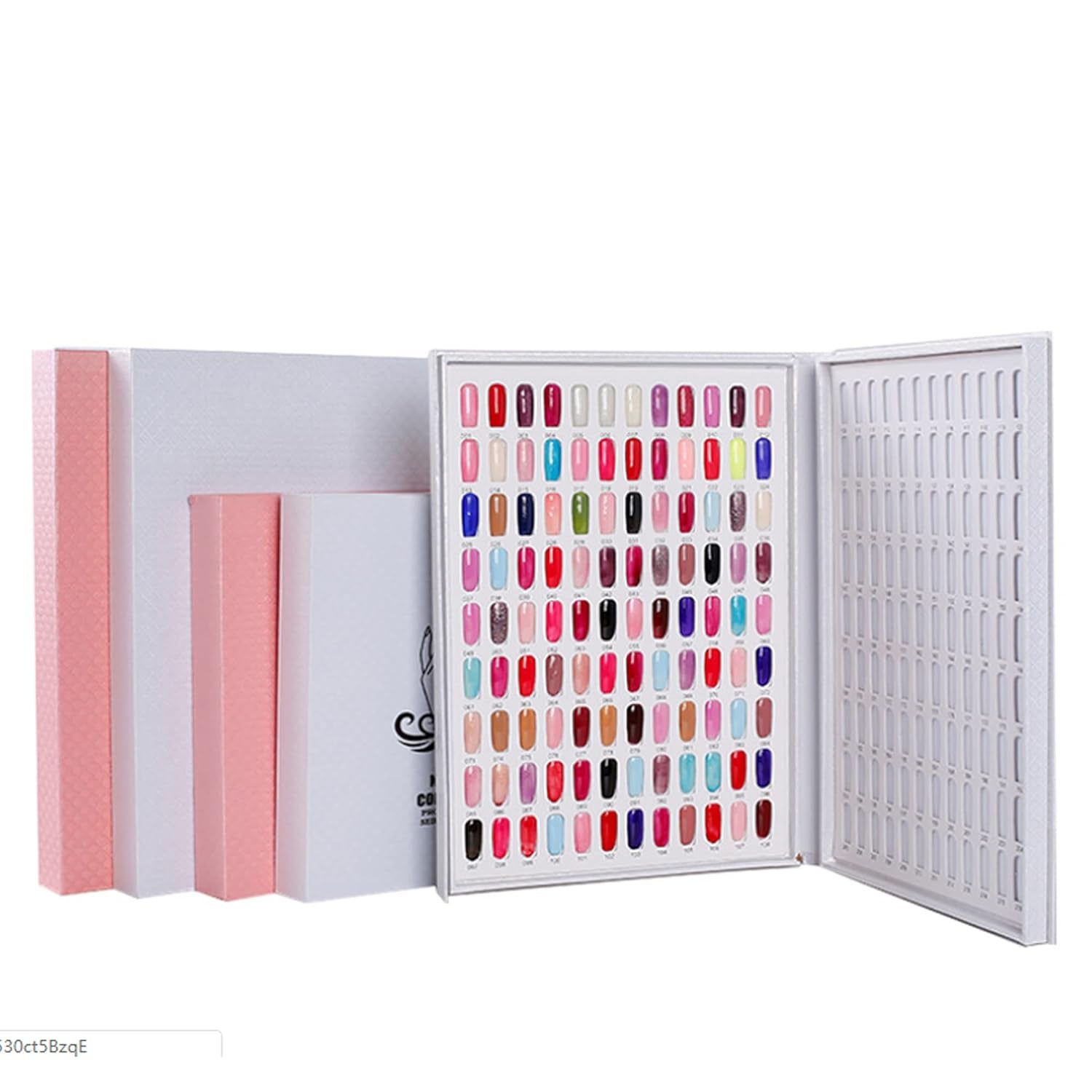 Palette de vernis à ongles 216 couleurs, présentoir à ongles, plaques de carte de couleur de vernis à ongles, nuancier d'ongles, accessoires de vernis à ongles