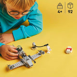 LEGO Star Wars 75410 Mandos et Grogus N-1 Starfighter avec figurines Mandalorian, Grogu et R5-D4, y compris une colonne à construire, un kit de démarrage de vaisseau spatial pour garçons et filles à partir de 4 ans Jeux de construction Beuche den LEGO-Store
