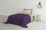 Literie italienne Estivo lit simple, lin, Aqua, 170 X 270 Cm