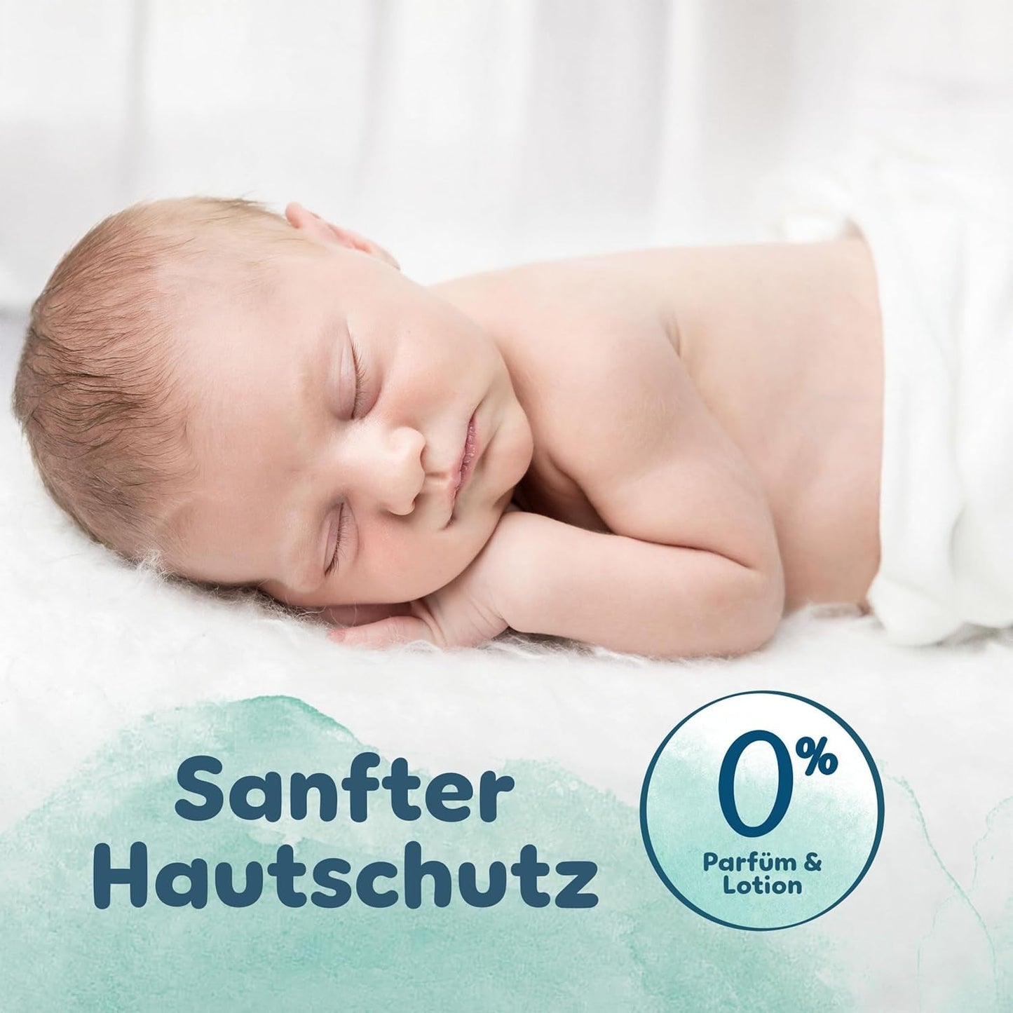 Couches Pampers Harmony taille 2, 204 couches, 4kg-8kg, protection douce de la peau avec protection 100% Pampers