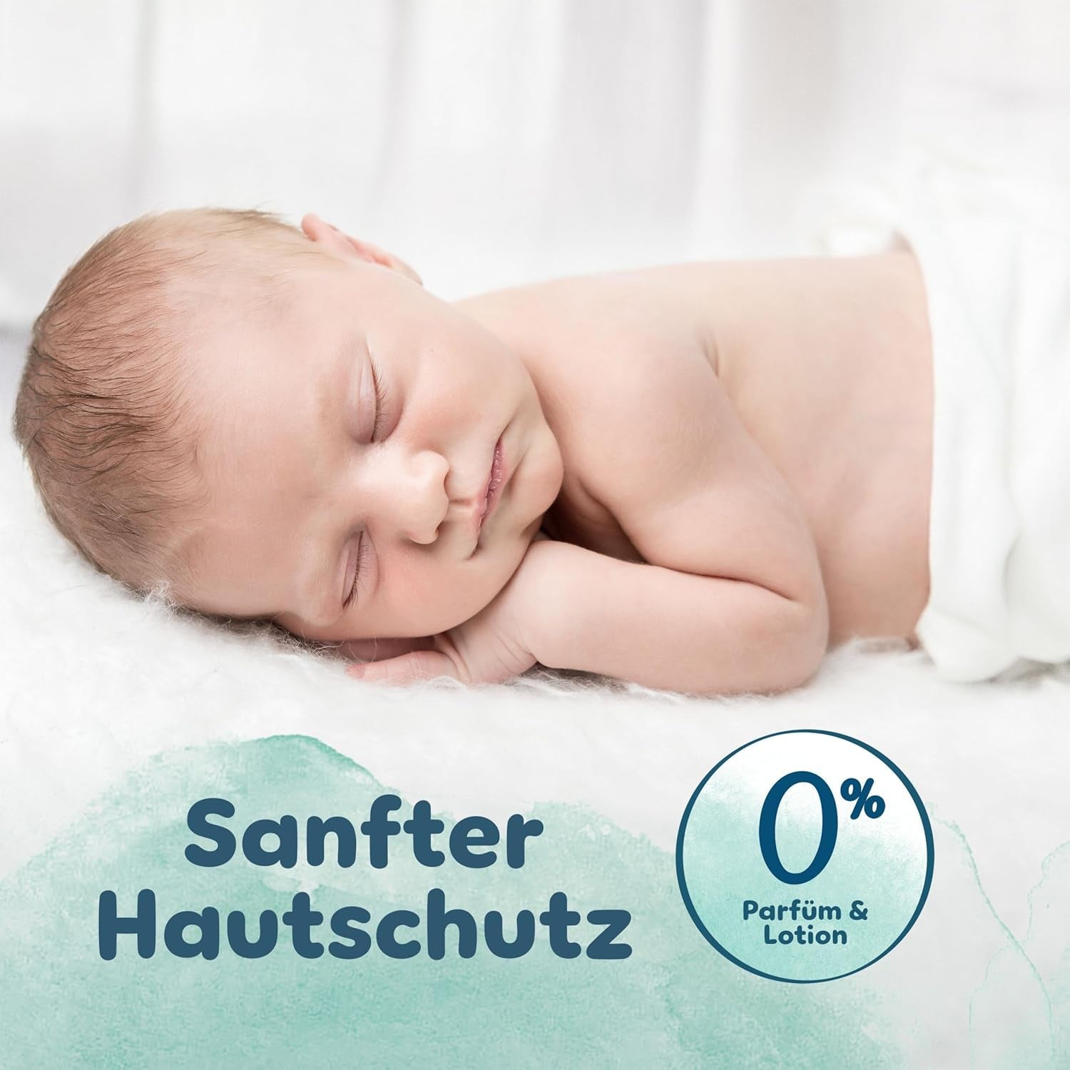 Couches Pampers Harmony taille 2, 204 couches, 4kg-8kg, protection douce de la peau avec protection 100% Pampers