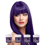 Directions Coloration Semi-permanente 88 ml - Teinture Cheveux Orange Fluorescent Naty Shop Noir 88 Ml (pack de 4)