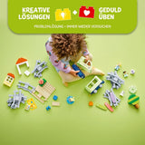LEGO DUPLO Town Train d'aventure interactif, ensemble de jeu avec lumières et sons pour un jeu de rôle, permet aux enfants de 2 ans de construire des pistes, jouet éducatif préscolaire 10427 Ensembles de construction Besuche den LEGO-Store