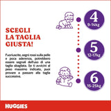 Couches Huggies Extra Care, ultra absorbantes, taille 5 (12-17 kg), 68 pièces