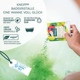 Kneipp, cristaux de bain, aux extraits naturels de carambole et de trèfle porte-bonheur, avec une forte proportion de sel de Luisenhaller, 60 grammes Douche et bain Naty Shop