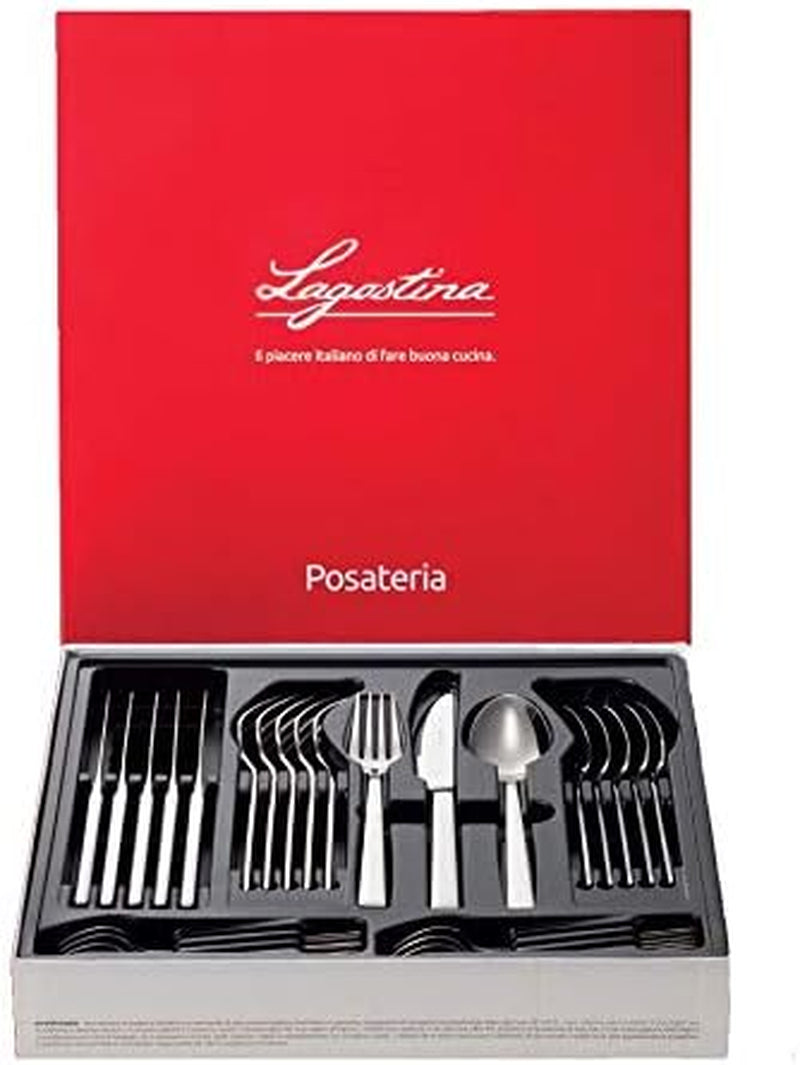 Ménagère Giada pour 6 personnes, 24 pièces Cuisine Naty Shop