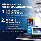 Finish Deep Machine Cleaner Citrus - nettoyant liquide pour machine contre le calcaire et la graisse pour un lave-vaisselle propre - Pack économique Naty Shop