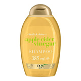OGX Clarify & Shine Shampooing au vinaigre de cidre de pomme, soin capillaire au vinaigre de cidre de pomme douche et bain Naty Shop 385 ml