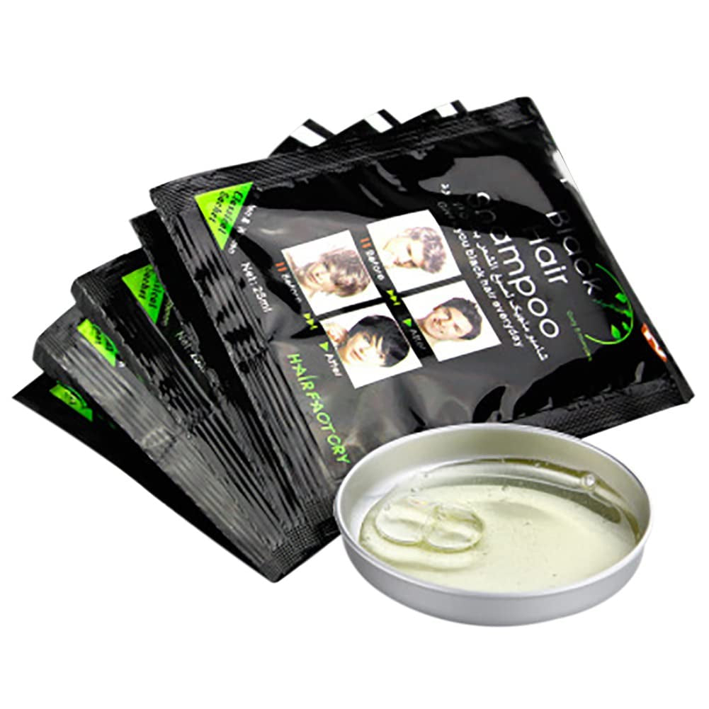 Coloration instantanée des cheveux Shampooing colorant pour cheveux noirs dure 30 jours Ingrédients naturels Naty Shop Hair Dye