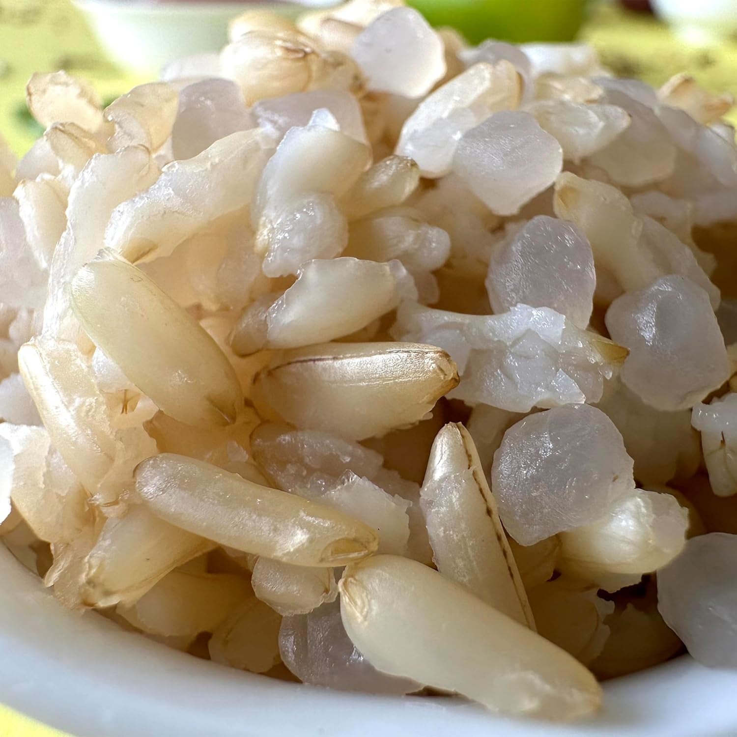 Elf-Family Konjak Reis Thai Brauner Shirataki Bowl -[Boîte pour 1 personne] - Instant Jasmin Reis - Fertiggerichte for Mikrowelle - Natural Superfoods Mikronährstoffe - Vegan/Low Carb/Fettfrei - 6er Box