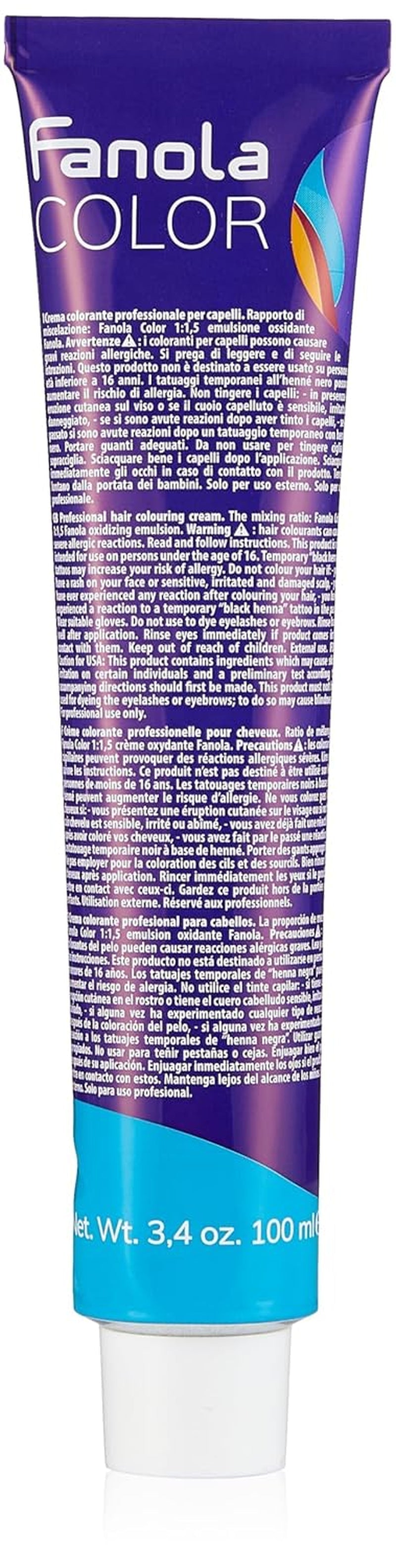 Fanola crema colore Crème colorante 7.0 Blond, 100 ml
