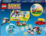 LEGO Sonic the Hedgehog Sonics Showdown At The Campfire Game Jouet pour enfants et fans de jeux vidéo Ensemble de construction pour garçons et filles 7 ans Ensemble d'aventure à collectionner 77001 Jeux de construction Beuche den LEGO-Store