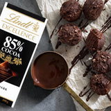 Chocolat Lindt | Barre EXCELLENCE 85% Cacao | 100g | Chocolat Extra Noir | Vegan Chocolate Bar