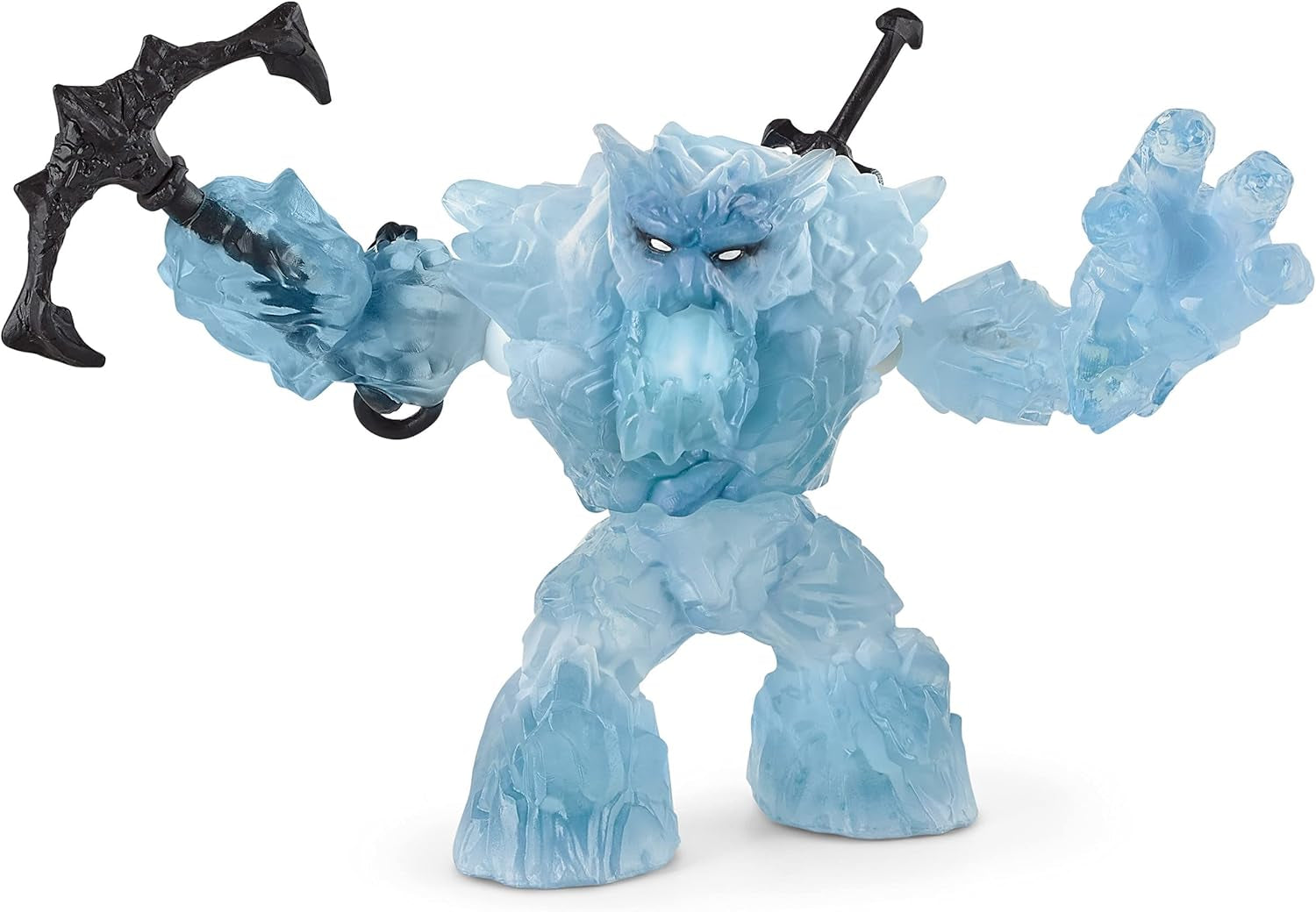 Schleich CRÉATURES D'ELRADOR | Monstre de glace 70146 | Figure détaillée avec bras et mâchoires mobiles | Excellent cadeau pour les filles et les garçons | Jouet à partir de 7 ans | 24 X 9 X 14 Cm Figurines Naty Shop