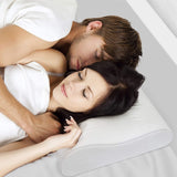 Bonmedico Grand oreiller ergonomique - Oreiller orthopédique de soutien du cou - Oreiller cervical pour dormeurs latéraux et dormeurs sur le dos - Oreiller en mousse à mémoire de forme - Oreiller de sommeil pour adultes - Cadeaux bien-être Oreillers orthopédiques cervicaux Naty Shop