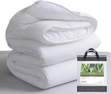 Tural - Couette 150 X 220 cm avec traitement Aloe Vera, garnissage fibres 300 G/M², douce, respirante, certifiée Oeko-Tex (blanc, lit 90 cm) Couettes et couettes Naty Shop 220X220
