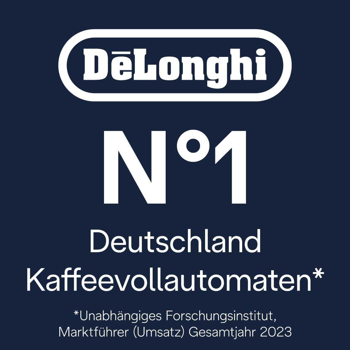 De'Longhi Magnifica Evo Next - Expresso entièrement automatique Perfetto avec mousseur à lait LatteCrema, 13 boissons à une touche, cafetière et cappuccino, écran tactile couleur, titane (ECAM312.80.TB)
