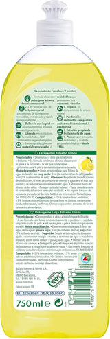 Liquide pour rincer les mains, dégraisser et protéger la peau, testé dermatologiquement, 10 x 750 ml Naty Shop